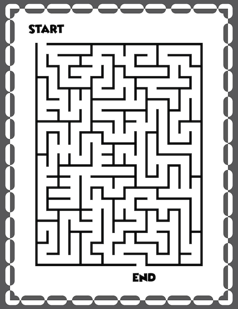 Labyrinth-Puzzle für Kinder