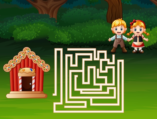 Labyrinth spiel von hänsel und gretel