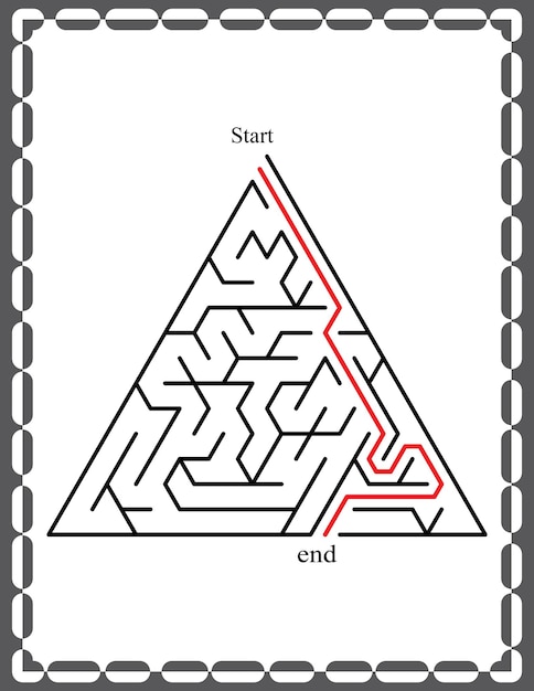 Labyrinthen für kinder