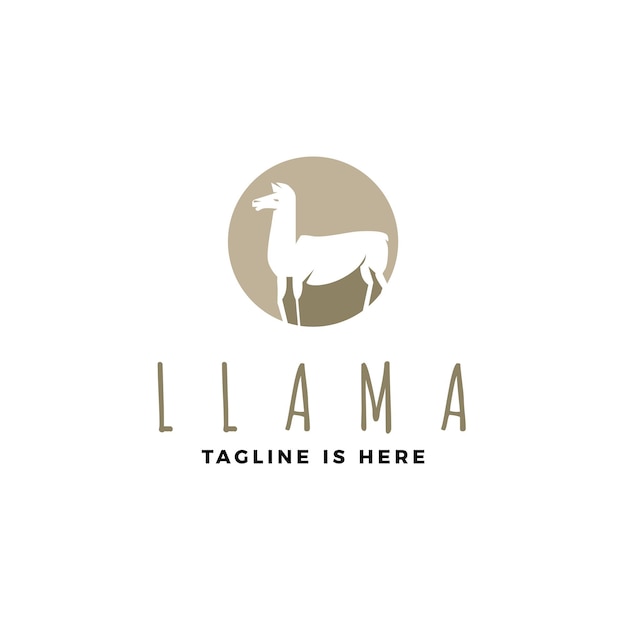 Lama-logo-vektor-symbol-illustration