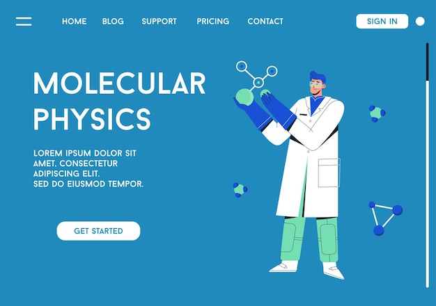 Landingpage des molecular physics-konzepts