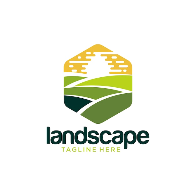 Landschaftsgestaltung logo design