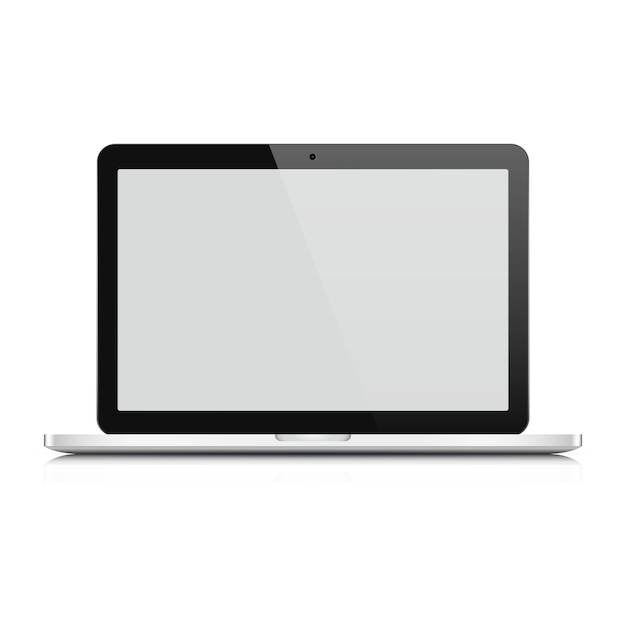 Laptop-Computer. Illustration.