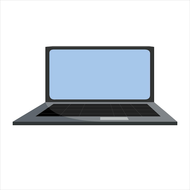 Vektor laptop-illustration