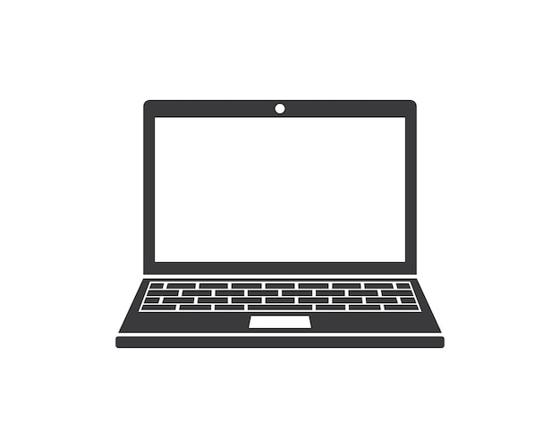 Laptop-Logo-Symbol-Vektor-Illustration