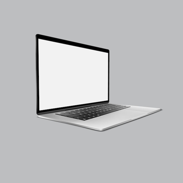 Laptop-Mockup isoliert