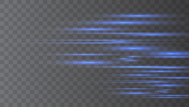 Laserstrahlen, horizontale lichtstrahlen.