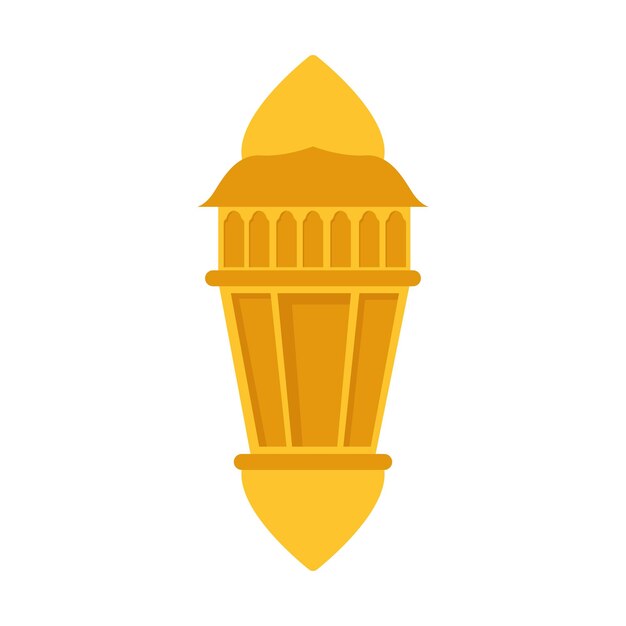Vektor laterne-symbol. flache illustration der laternenikone für webdesign