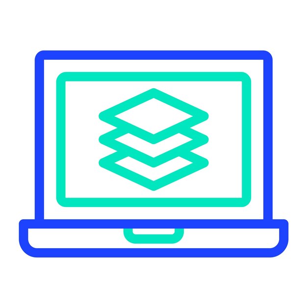 Layer-Vektor-Ikonen-Design-Illustration