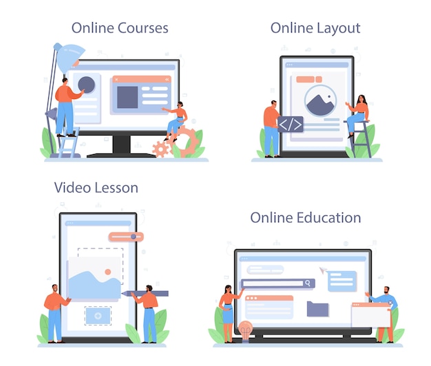Layout Designer Online-Service oder Plattform-Set.