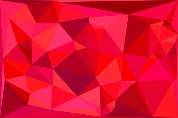 Lebendige Polygon-Hintergründe Mehrfarbige abstrakte geometrische Kunst für kreative Designs