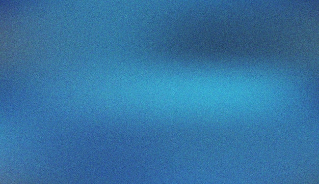 Lebendiger blauer, körniger Hintergrund mit retro-digitalem Lärm-Effekt für kreatives und künstlerisches Design