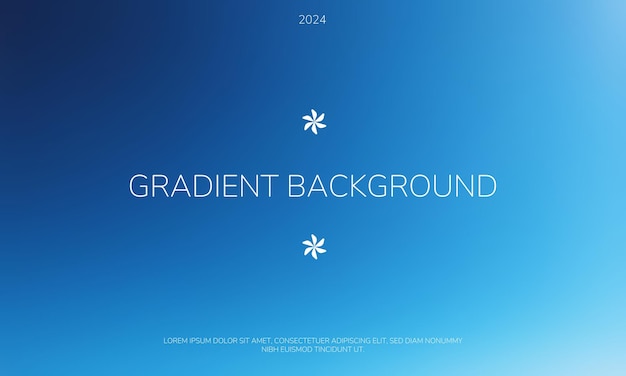 Lebendiger klar blauer Himmelsgradient