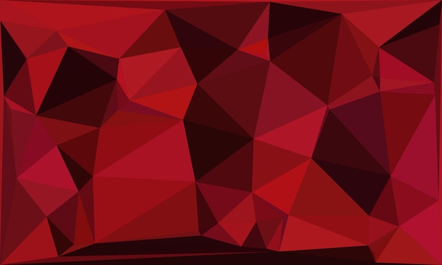 Lebendiger Polygonal-Hintergrund in mehreren Farben für moderne und abstrakte Designprojekte