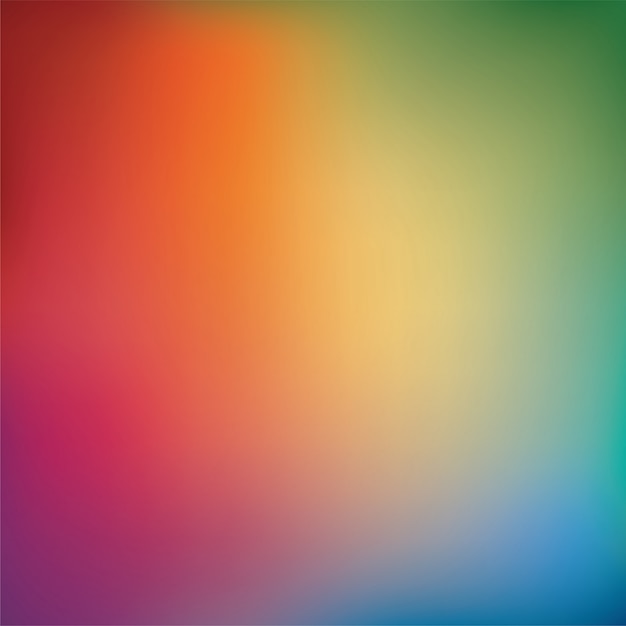 Lebendiges farbiges und unscharfes Hintergrunddesign