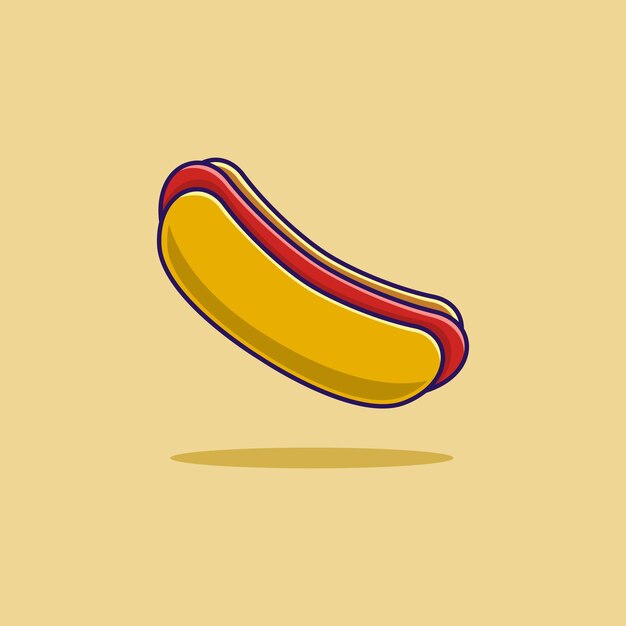 Leckerer hotdog