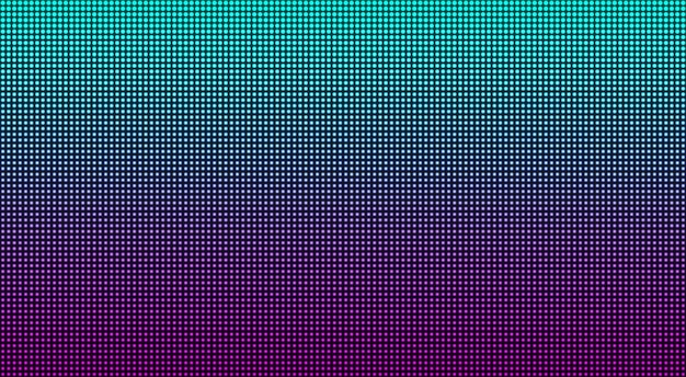 Vektor led bildschirm. pixel textur. digitaler bildschirm. illustration