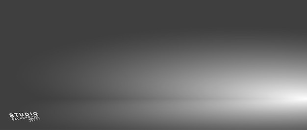 Leerer Gradient-Studio-Zimmer-Hintergrund Hintergrund leichter Innenraum mit Copyspace für Ihr kreatives Projekt Vektorillustration EPS 10