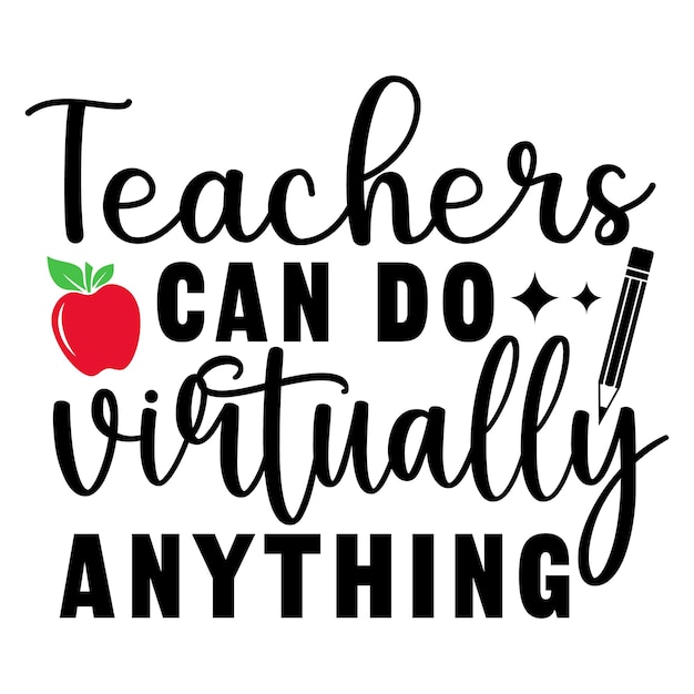 Lehrer können praktisch alles