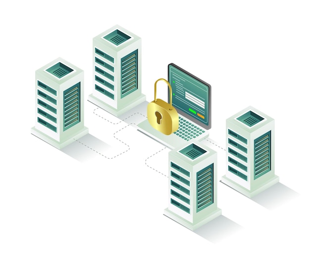 Leistung der Datenserver-Technologie für Computersicherheitsanalysten
