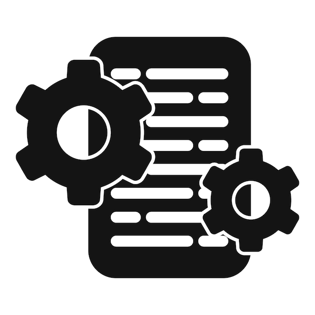 Leistungsgröße zufälliges Symbol einfacher Vektor Dual Mobile