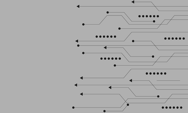 Vektor leiterplatten im hintergrund