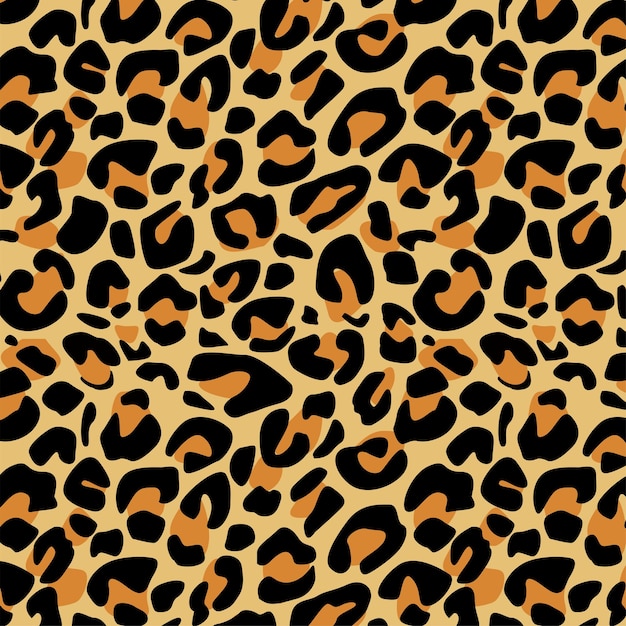 Leopard Design nahtlose Tierhintergrund Gepardenhaut