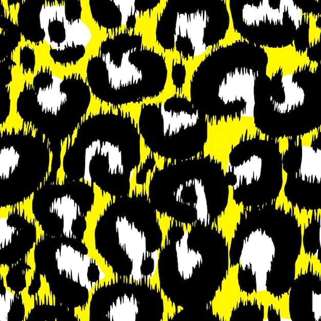 Leopard Nachahmung nahtlose Muster-Vektor-Illustration