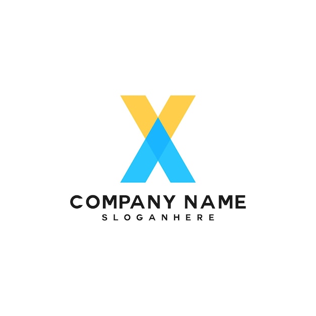 Letter x logo-design