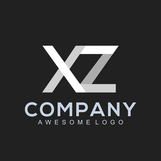 Letter XZ-Logo-Design-Vorlage-Konzept-Unternehmen