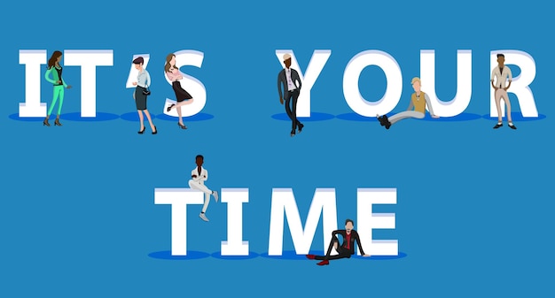 Leute bei It's Your Time for Web Mobile App Presentations