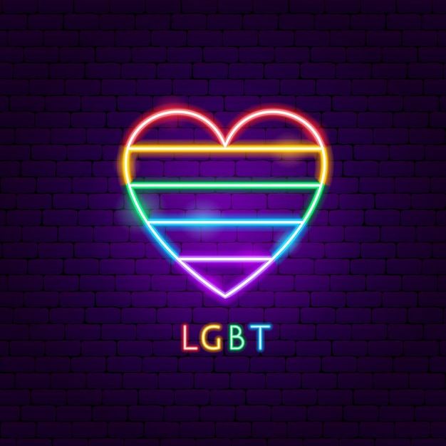 LGBT-Neon-Label