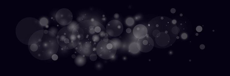 Vektor licht abstrakt leuchtende bokeh-lichter leichter bokeh-effekt