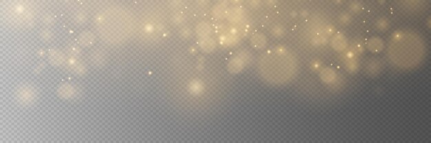Lichtabstrakte leuchtende Bokeh-Highlights Lichtbokeh-Effekt isoliert