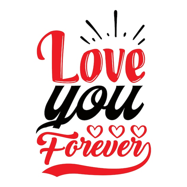 Liebe SVG T-Shirt-Design