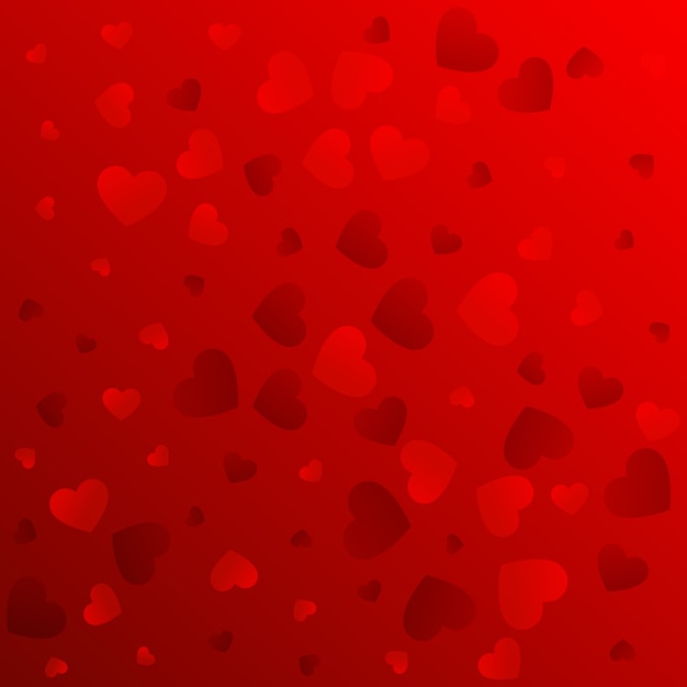 Liebes-rotes Hintergrundmusterdesign