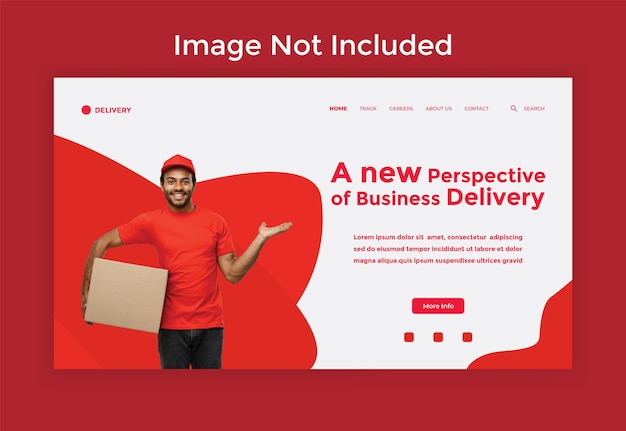 Lieferservice-Banner-Template-Design