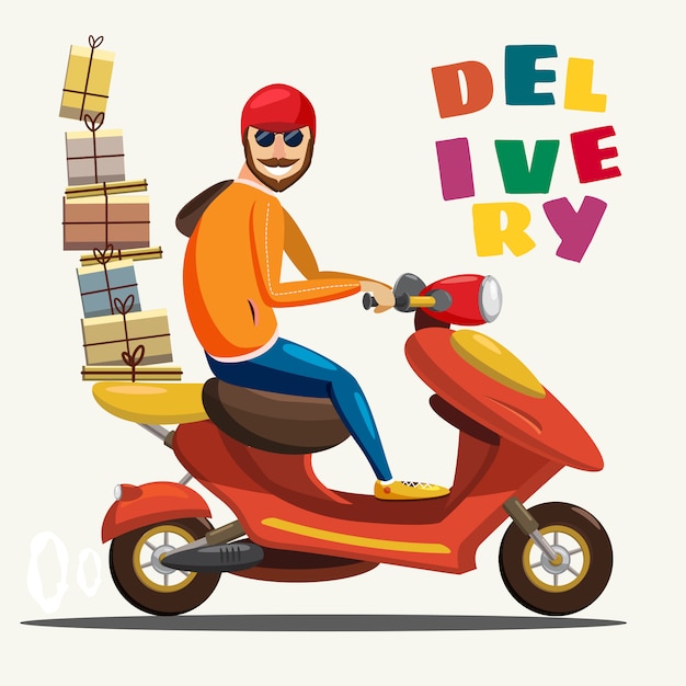 Lieferung boy ride scooter motorrad service, bestellung, weltweiter versand, schneller und kostenloser transport