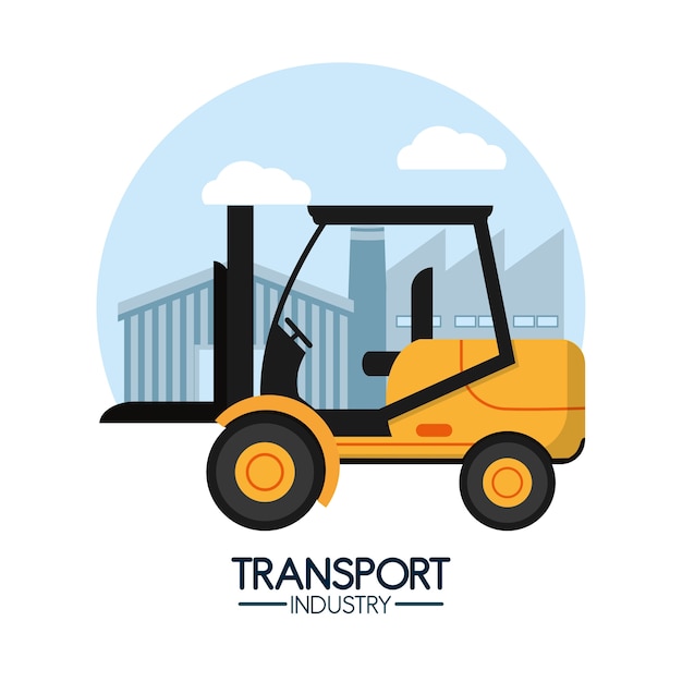 Lieferung und industrie transport service