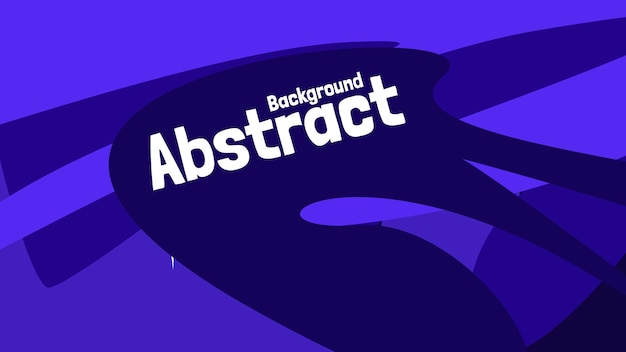 Lila abstrakter handgezeichneter Hintergrund mit abstraktem Element und dynamischer Form