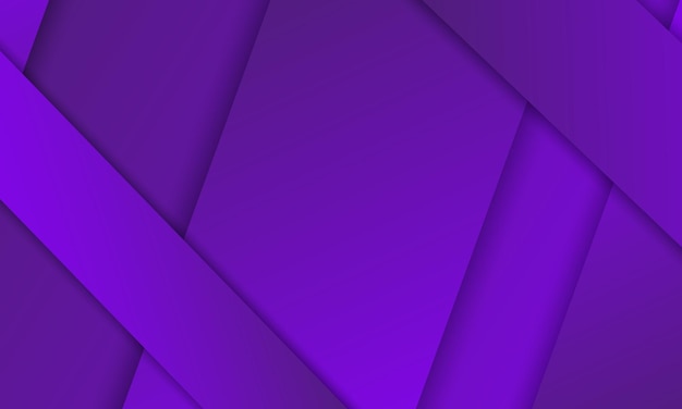 Lila geometrischer Vektorhintergrund mit Linien und Leuchten in lebendigen Farben