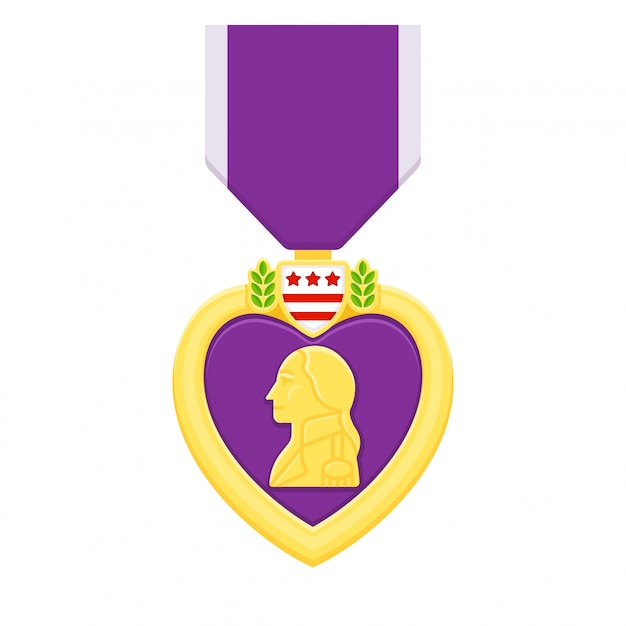 Lila Herzmedaille, US Army Award.