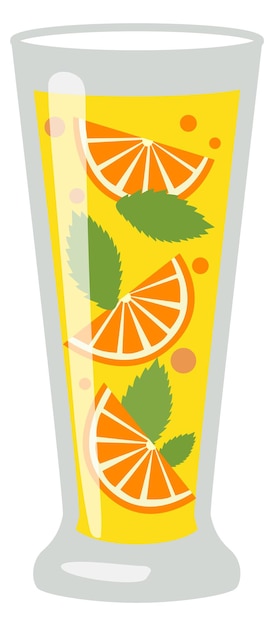 Limonade glas cartoon sommer erfrischungsgetränk symbol