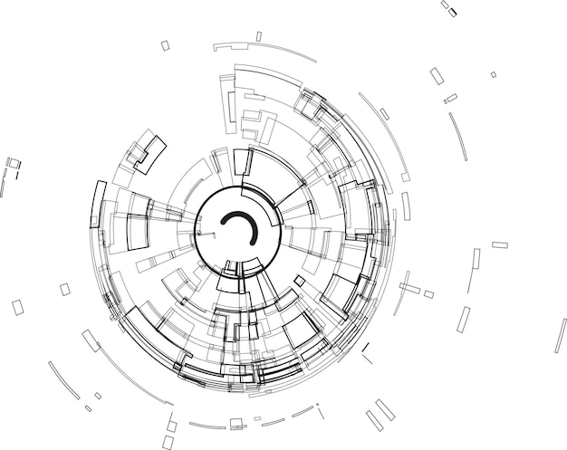 Vektor line-art-internet-design djhr47