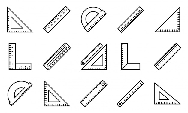 Lineal Symbole festgelegt