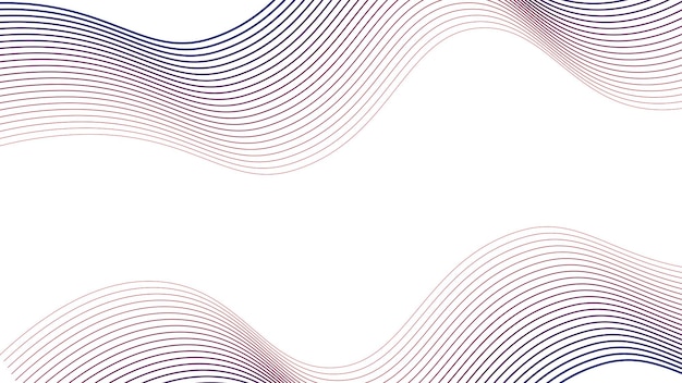 Linie Welle abstrakte Streifen Design Tapeten Hintergrund Vektorbild für Hintergrund oder Präsentation