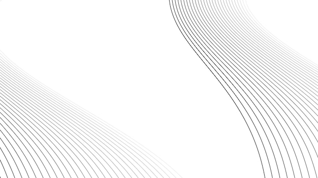 Linie Welle abstrakte Streifen Design Tapeten Hintergrund Vektorbild für Hintergrund oder Präsentation