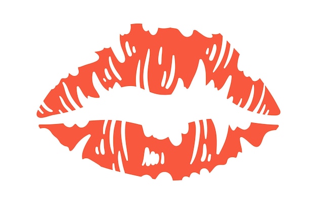 Lippenstift Kussdruck