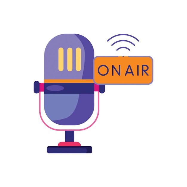 Live-Podcast-Symbol