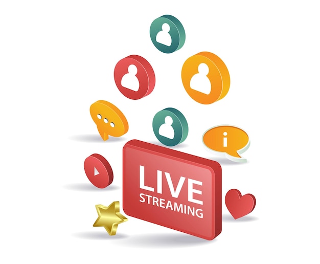 Live-Streaming entwickelt Geschäftsnetzwerke